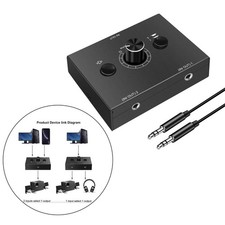 Commutatore Audio Stereo Da