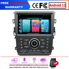 Lettore autoradio 9" Android 13 video GPS FM radio per Ford Mondeo MK5 2013-2018