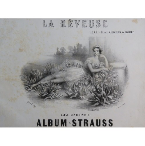Strauss rêveuse pianoforte - strauss,