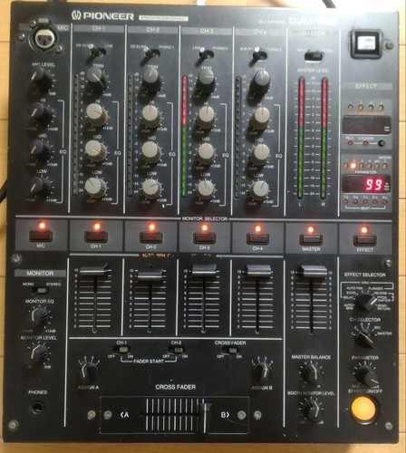 Mixer djm 500 pioneer - mixer, dj