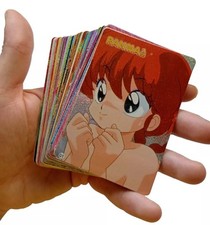 *HH* Collezione 36 cards Ranma 1/2  laser card Taiwan らんま½ Manga Cartoon Cartoni