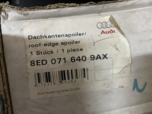 Spoiler posteriore tetto audi - tetto,