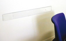 BATTISEDIA TRASPARENTE DOPPIO MM3 ANTI ROTTURA SEDIE POLTRONE SALVA MURO PARETE