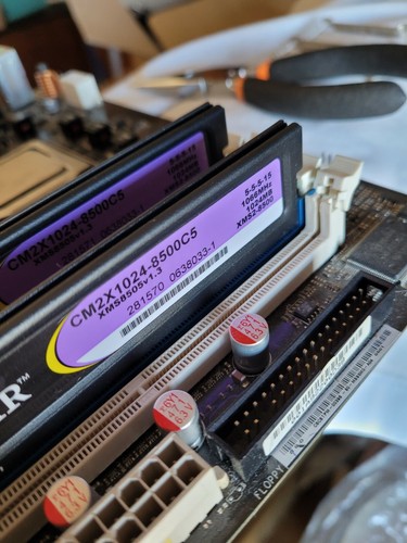 Corsair 1gb cm2x1024 - 2, x