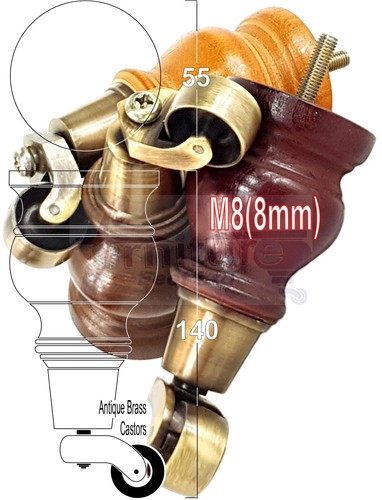 Gambe divano mobili - 4,