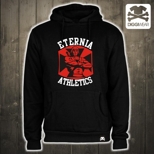 Felpa con cappuccio eternia - felpa,
