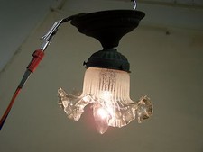 Lampada Vintage In Vetro Stile