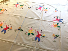 hand embroidered Tablecloth 8