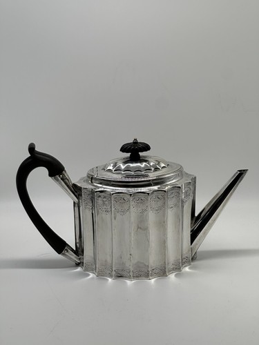 Teapot english sterling - english,