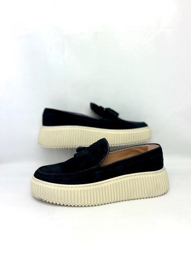 Mocassino uomo camoscio blu - uomo-,