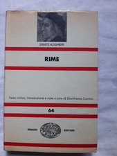 Rime Di Dante Alighieri NUE