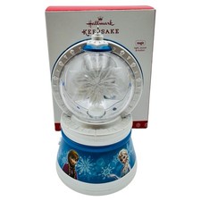 Hallmark Disney Frozen 2017 Elsa's Magic FIOCCO DI NEVE ornamento magia luce suono