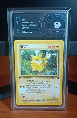 Pikachu prima edizione - pikachu,