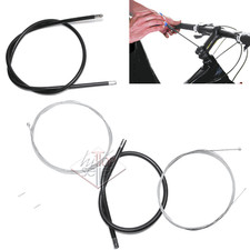 CAVO FRENO BICI SET 4 FRENI RICAMBI BICICLETTA CAVI ACCIAIO GOMMA