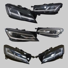 FARI ANTERIORI USATI ORIGINALI AUDI TT XENON LED, SINISTRO DESTRO
