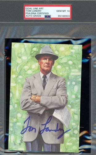 Tom landry gem mint - 10, psa