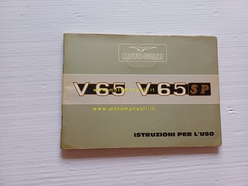 Moto guzzi v 65 sp - v,