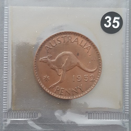 Australia moneta penny - -,