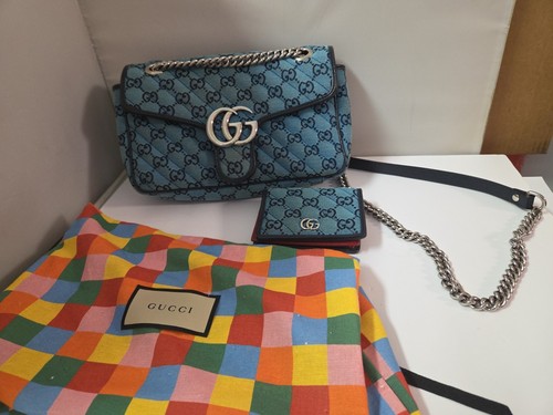 Borsa gucci marmont con - gg,