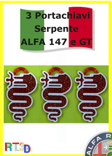 Portachiavi serpente alfa - serpente,