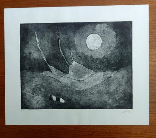 Calcografia firmata a - calcografia, p.a