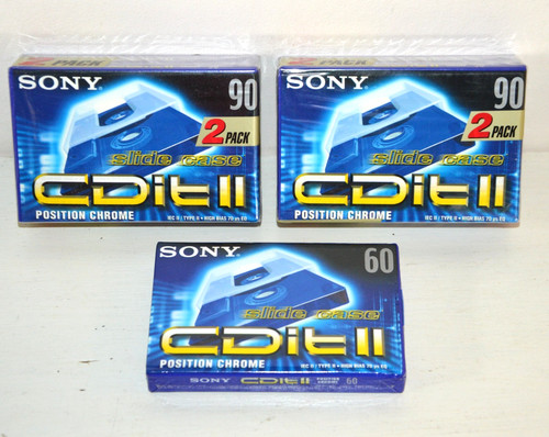 Lot cassettes audio cdit ii - audio, k7