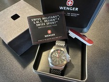 Orologio Wenger Swiss Made nuovo (vecchio stock) con data - design SMT