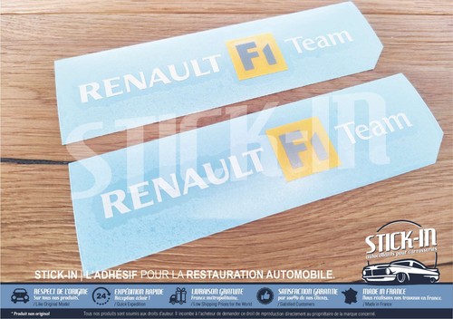 Autocollants stickers f1 - 2,