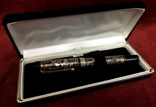 PENNA STILOGRAFICA LALAN IRIDIUM - argento  - con custodia