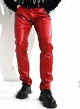 Uomo Pantalone Originale pelle