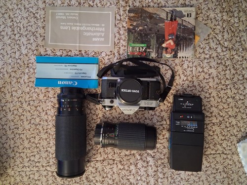 Canon program 35mm camera - ae-1,