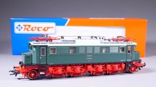 H0 DC Roco 43718 locomotiva elettrica BR E17 123 DR DSS in confezione originale #WA_151