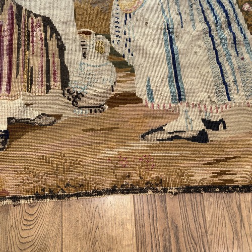 Antico arazzo parete xix - da,