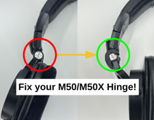 2x Audio Technica ATH-M50 /