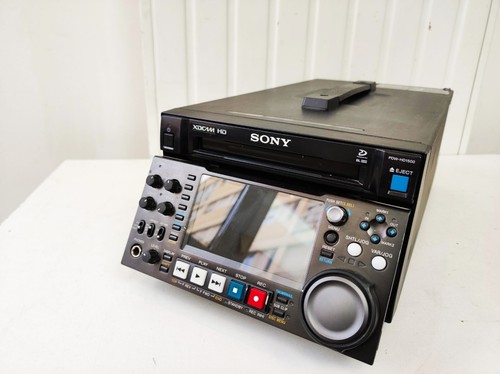 Sony pdw hd1500 - xdcam, mpeg