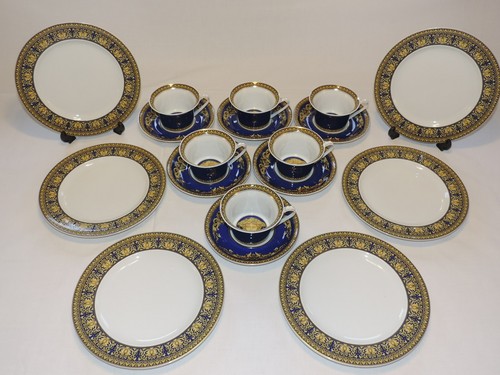 Rosenthal versace medusa blue - versace,