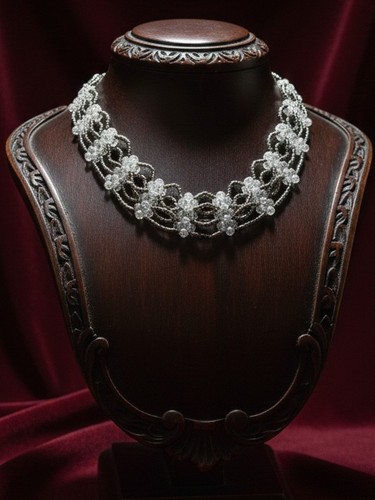 Collana artigianale statement - collana,