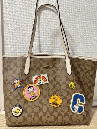 Borsa tracolla coach snoopy - borsa,