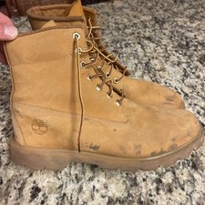 Timberland 10061 Stivali Marrone Grano 6 Pollici Premium Punta Morbida Stivali da Lavoro Uomo 10 M