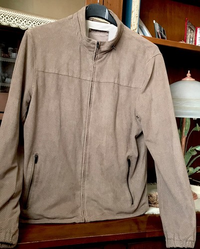 Giubbotto bomber camoscio zara - giubbotto,