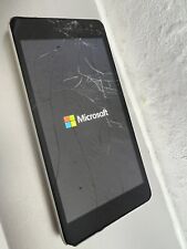 Microsoft Lumia 535 RM-1089 difettoso bianco display vetro rotto supporto pezzi di ricambio