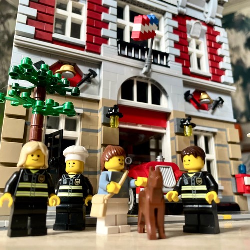 Lego modular vigili - del, fuoco