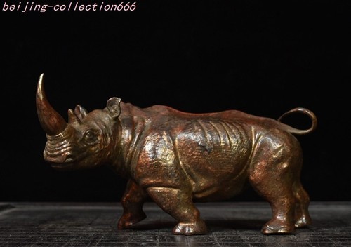 Statua bestia rinoceronte - , 9,2"