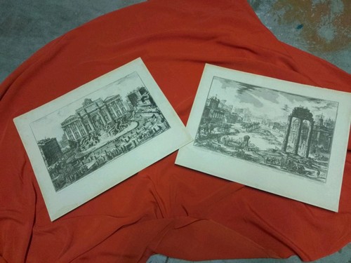 Coppia stampe roma - stampe,