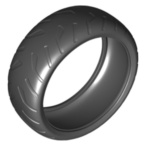 Lego black tire 3mm x - lego,