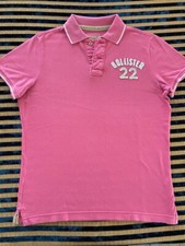 HOLLISTER++POLO++ ROSA+++TAGLIA M