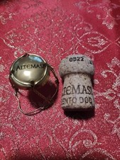 Capsula con tappo in sughero Spumante Altemasi Trento