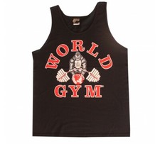 Canotta World Gym Allenamento Atletico Palestra - W320