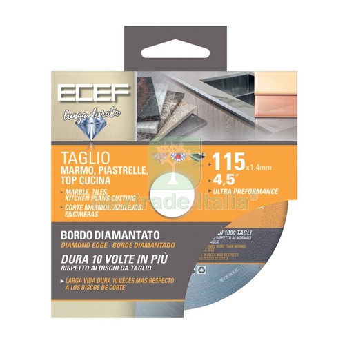 1pz disco diamantato 115 - 1pz, mm