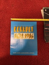 1986 Renault Product Line